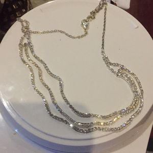 Rhinestone necklace great for weddings
